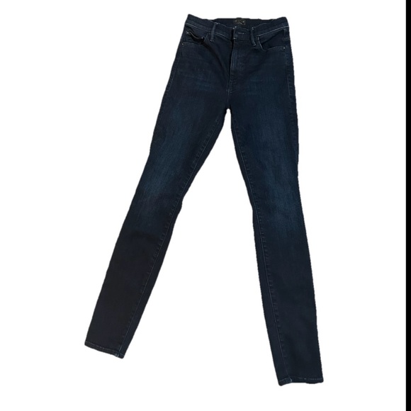 MOTHER Denim - MOTHER Indigo Denim Jeans.  The Looker High Rise.